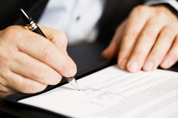 Signing Document